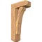 Ekena Millwork Legacy Craftsman Smooth Bracket w/ Offset Brace, Western Red Cedar, 5 1/2"W x 14"D x 26"H BKT0604X14X26LEC04SWR - alternate 1